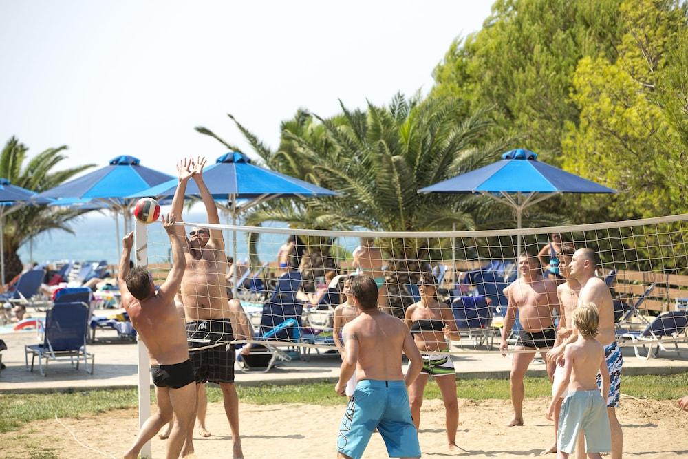 Mareblue Beach Agios Spyridon  Bagian luar foto